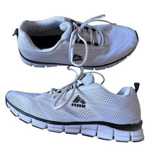 RBX White Mesh Running Shoes